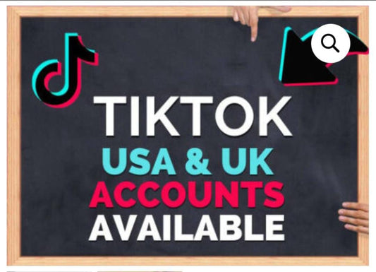 TIKTOK UK ACcOUNT FOR SALE (READY TO POST)